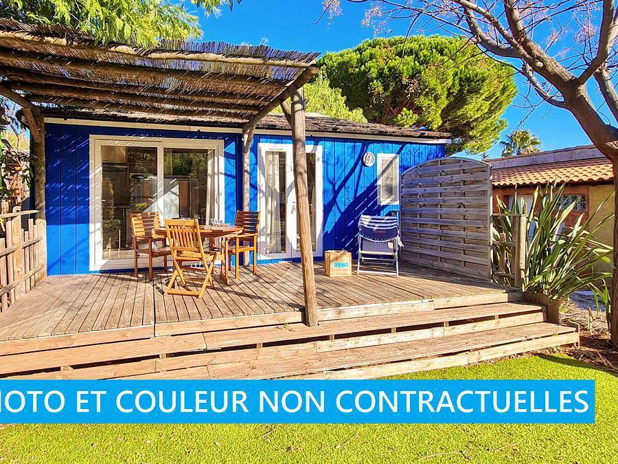 Camping de la Treille - Mobilheim 5 personen - Strohhütte Catalina Premium in Cavalaire-sur-Mer, Draguignan Region