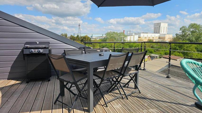 Gîte pour 8 personnes, avec vue et balcon à Florange - 3