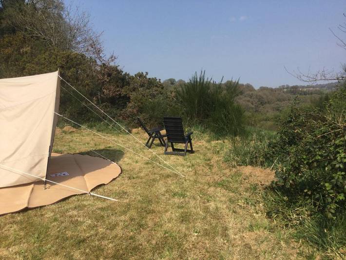 Tente pour 4 personnes, avec jardin et vue en Cotes-d'Armor - 4