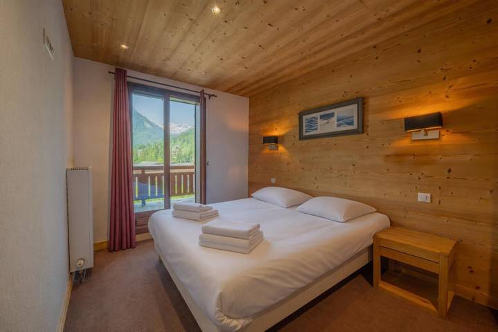 Ganze Wohnung, L'Ours Bleu A35 Ski-In at Vallorcine| Shared Pool, Gym & Wellness in Vallorcine, Mont-Blanc-Massiv