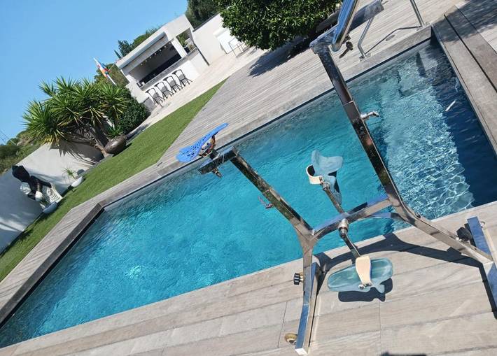 Location de vacances pour 4 personnes, avec piscine ainsi que vue et jardin à Villeneuve-lès-Maguelone - 3