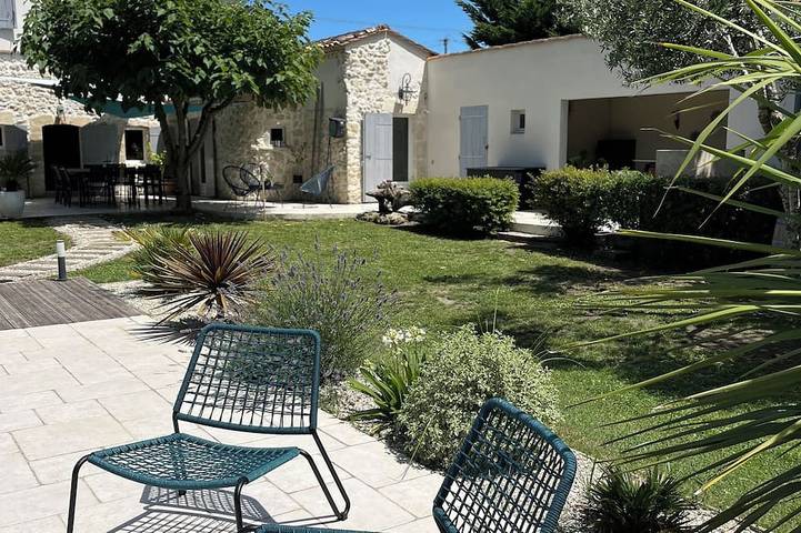 Maison de vacances pour 10 personnes, avec jardin et terrasse