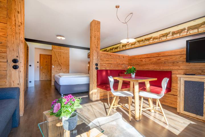 Pension für 2 Personen, mit Ausblick und Garten sowie Balkon und Sauna in Oberstdorf - 3