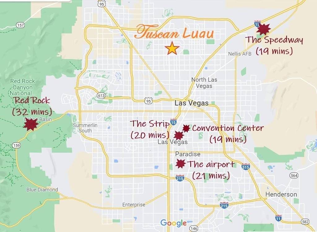 Heated pool & spa | Bbq Grill | Opens to Park | in North Las Vegas, Nevada