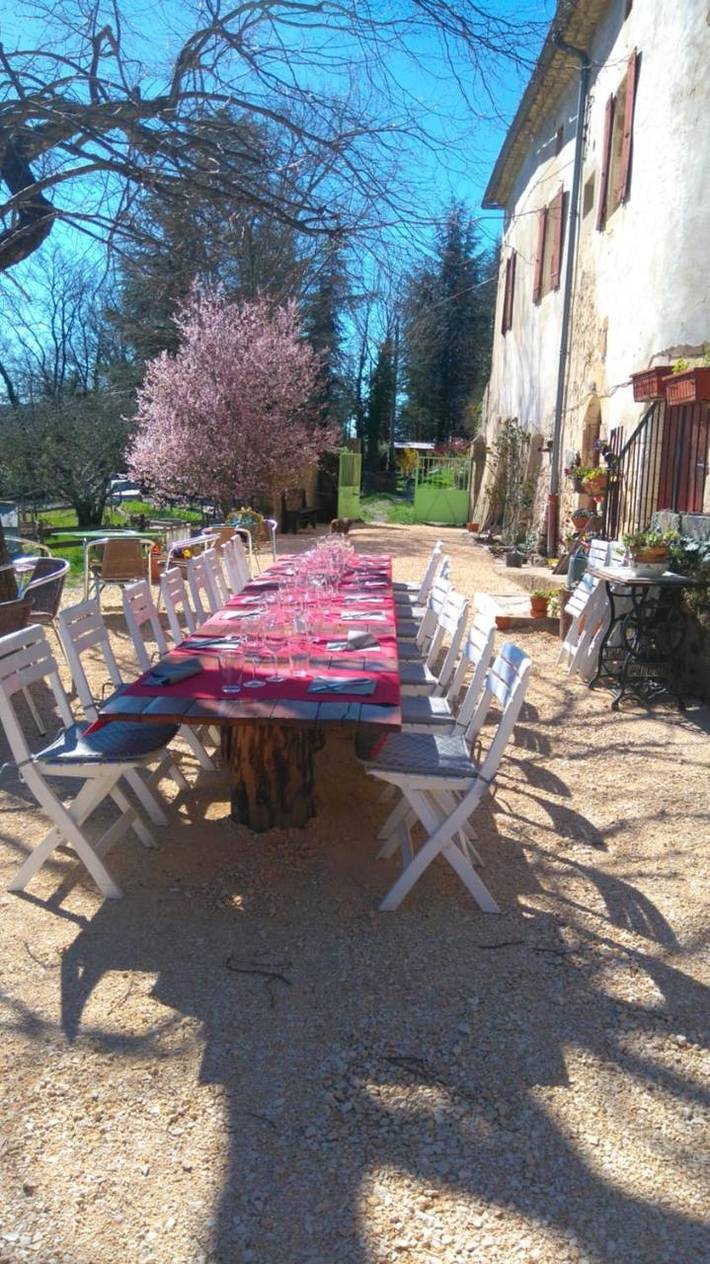 Location de vacances pour 6 personnes, avec jardin et vue à Lagorce - 2