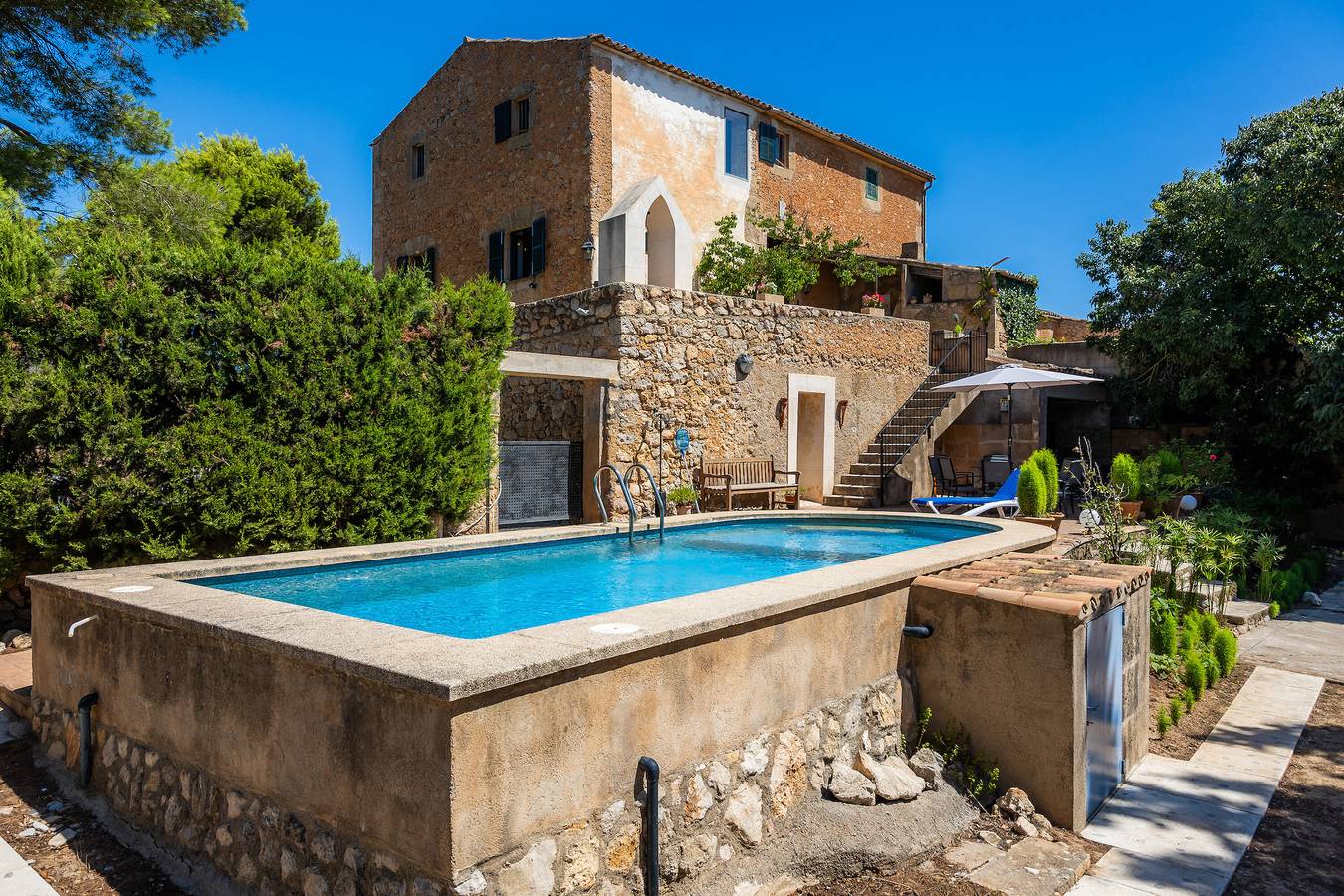 Landhaus 'So Na Sopa' mit Bergblick, Wlan und Klimaanlage in Artà, Mallorca Osten