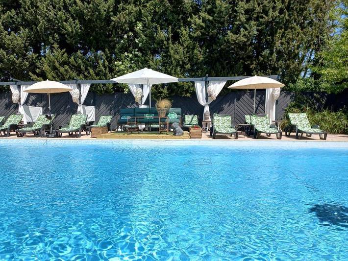 Camping Verbela Village - Chalet 2 personen - 24m² - Offenes Zimmer in Noves, Arles und Umgebung