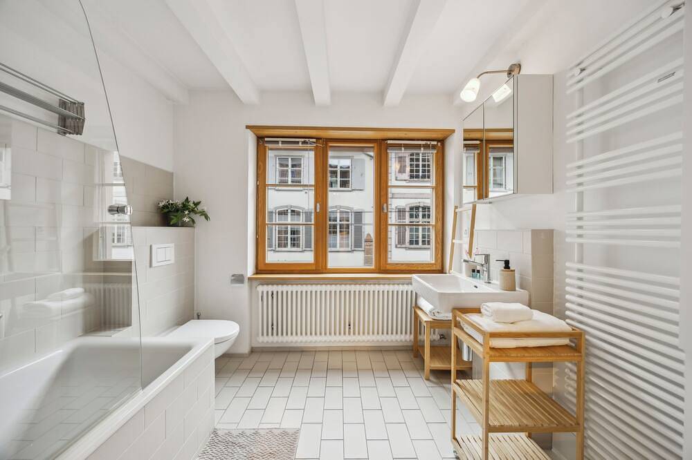 Apartamento entero, True Basel - Stylish I Central I Rhine view in Basilea, Aargau-Basel