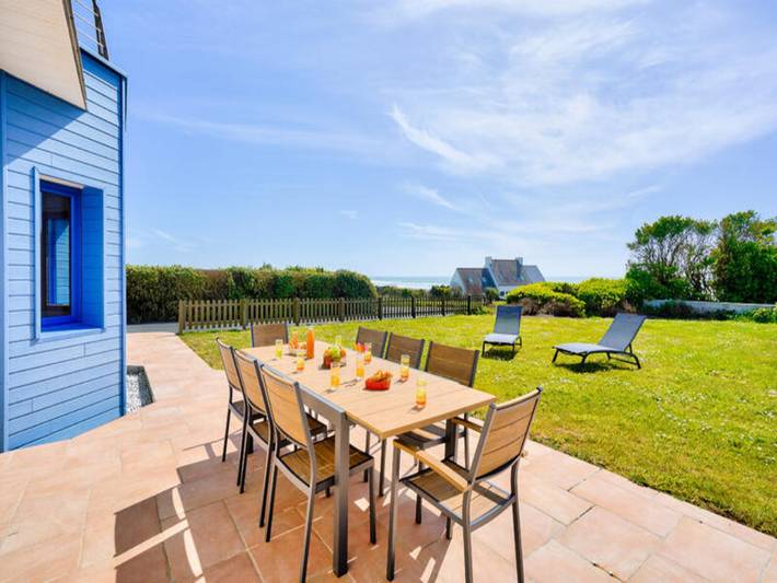 Location de vacances pour 8 personnes, avec jardin à Plovan