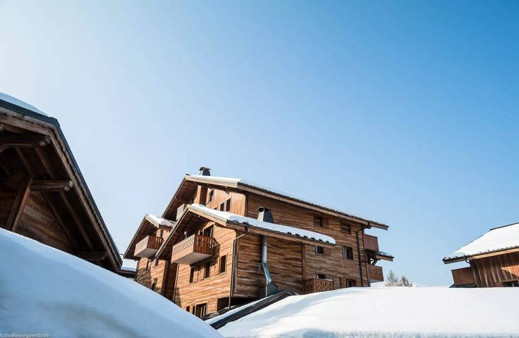 Gîte pour 6 personnes, avec sauna et piscine ainsi que balcon et vue, animaux acceptés dans Les Carroz - 2