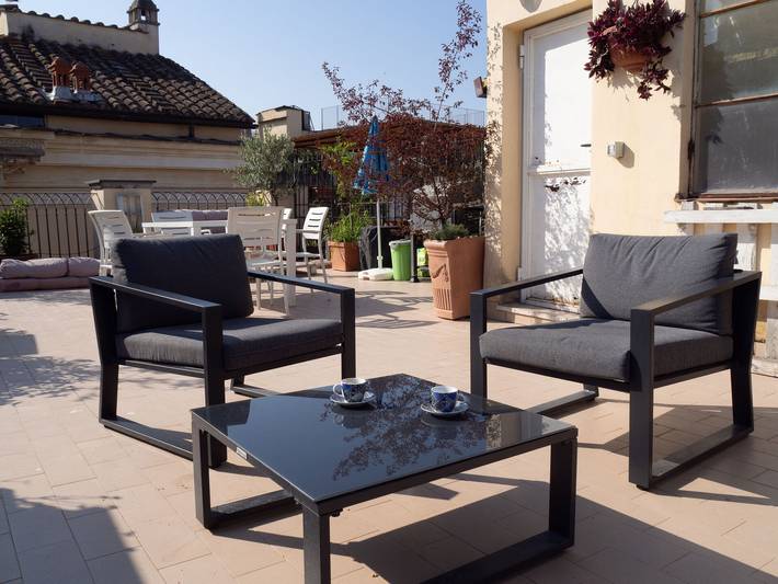 Gîte pour 4 personnes, avec terrasse à Rome - 4