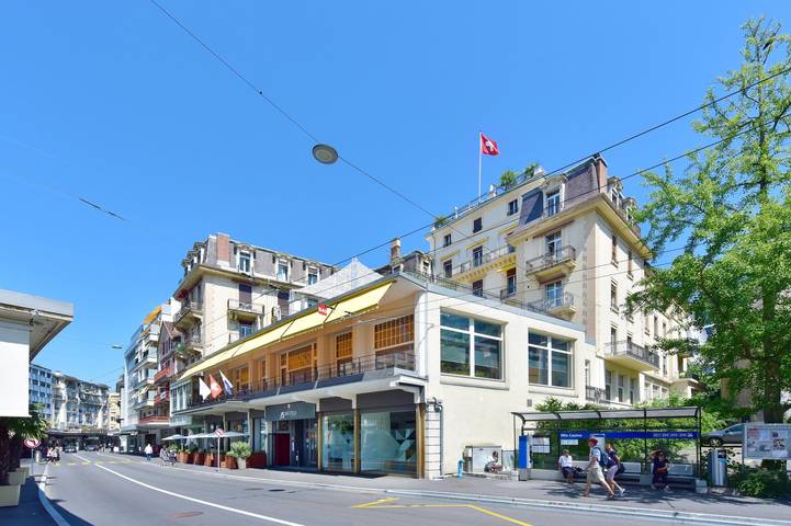 J5 Hotels Helvétie Montreux - Chambre individuelle, douche/wc in Montreux, Waadtland RDK