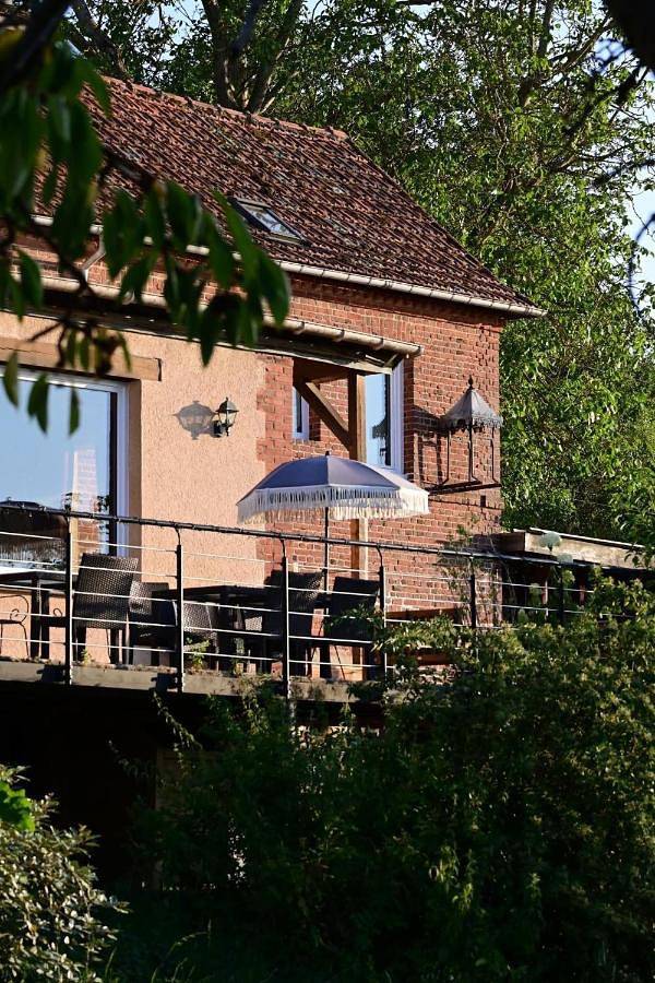 Chambre d’hôte pour 2 personnes, avec Terrasse ainsi que Jardin et Vue