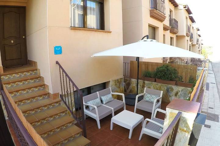 Location de vacances pour 5 personnes, avec Balcon à Lanzahíta