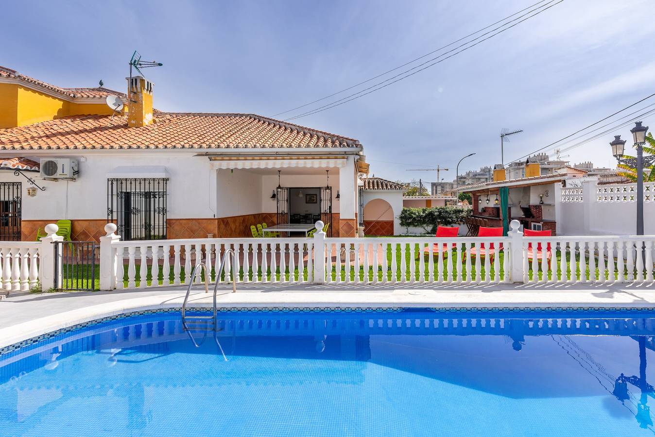 Air-Conditioned Villa "Mascota Rincón de la Victoria" with Pool, Garden & Wi-Fi in Rincón de la Victoria, Costa del Sol