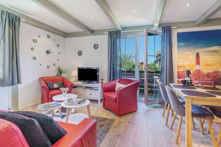 Ferienwohnung für 4 Personen, mit Garten auf den Nordfriesische Inseln