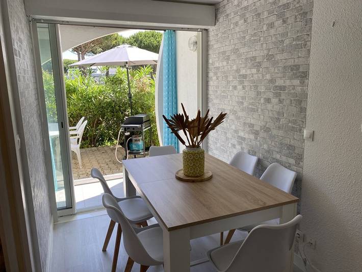Studio for 4 people, with garden - 1