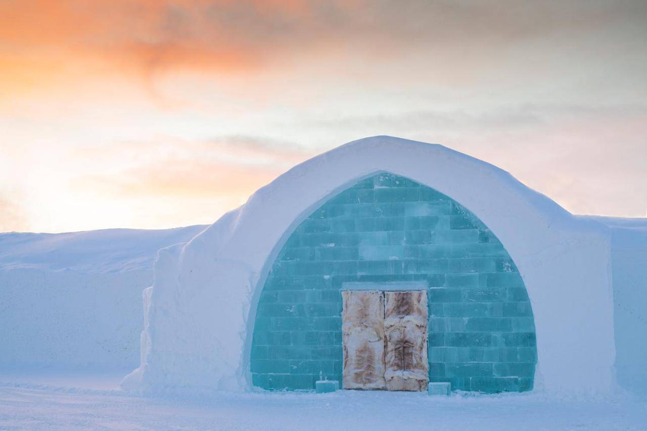 Icehotel in Kiruna, Lapland (Zweden)