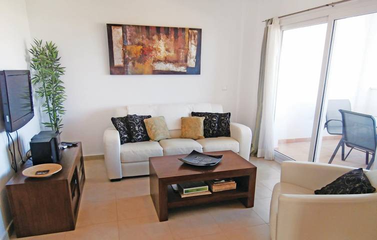 Apartamento vacacional entero, Paraíso junto a la playa: Aire acondicionado, piscina, terraza y aparcamiento in Murcia , Interior de Murcia