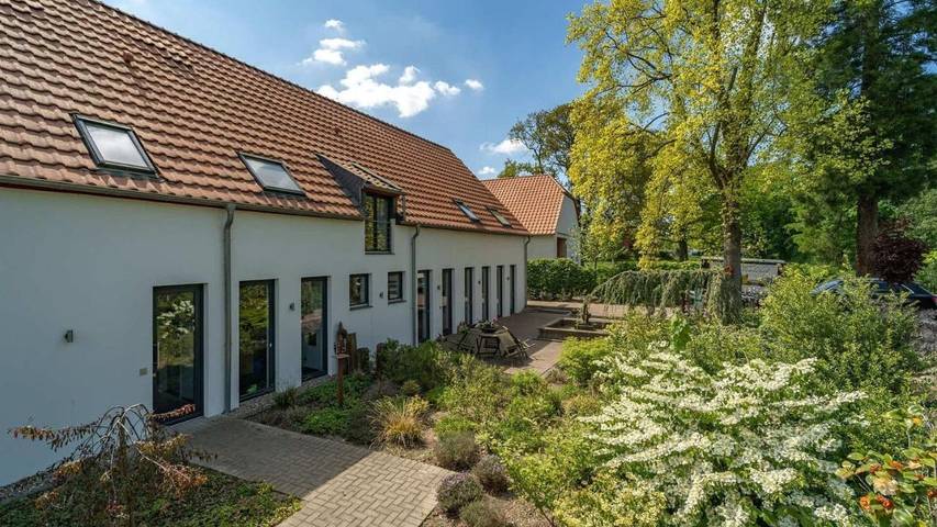 Ferienwohnung für 2 Personen, mit Terrasse und Garten sowie Ausblick