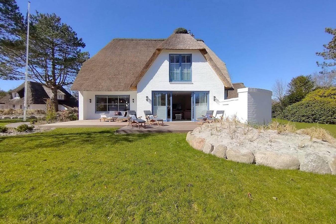 Ganze Ferienwohnung, Reetdachhaus Villa Retreat in St. Peter-Ording, Eiderstedt