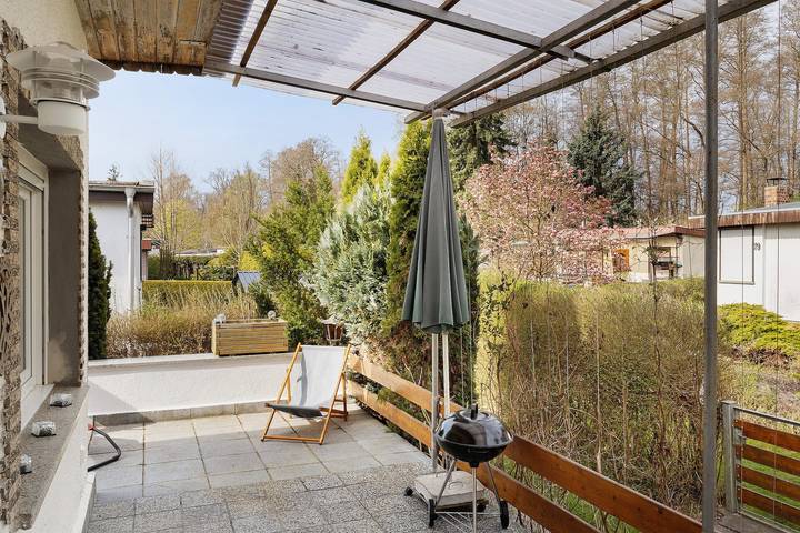 Ferienhaus für 4 Personen, mit Balkon und Garten im Spreewald