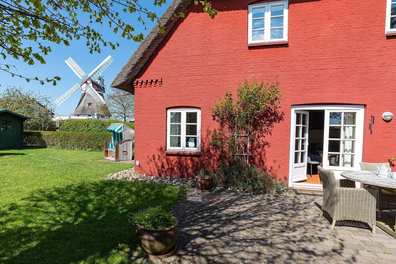 Altes Mühlenhaus in Wrixum, Föhr