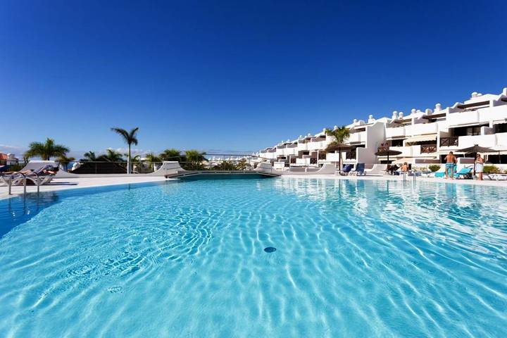 Ferienwohnung für 7 Personen, mit Garten und Pool sowie Balkon und Ausblick in Teneriffa Süd - 2