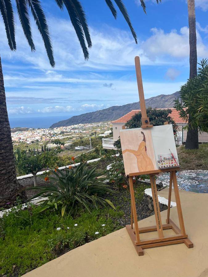 Casa de vacaciones para 3 personas, con jardín y vistas en La Palma - 2