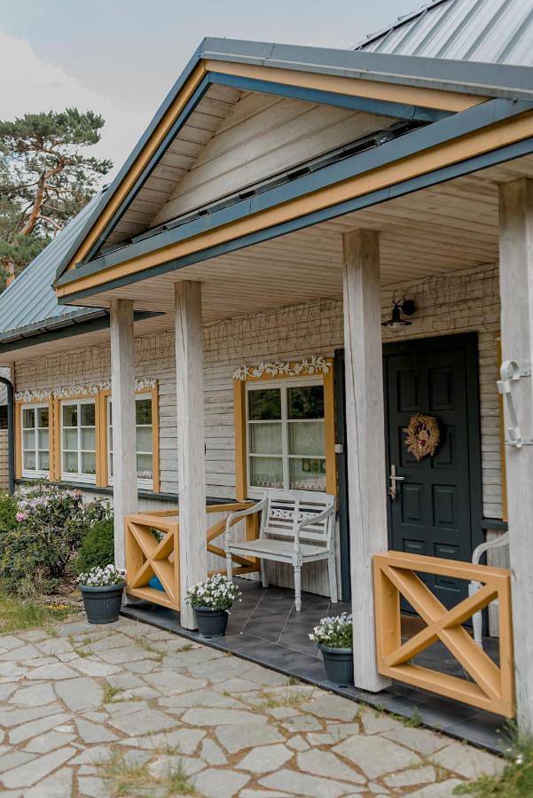 Dom wakacyjny dla 9 osób, z widok i ogród w Litwa