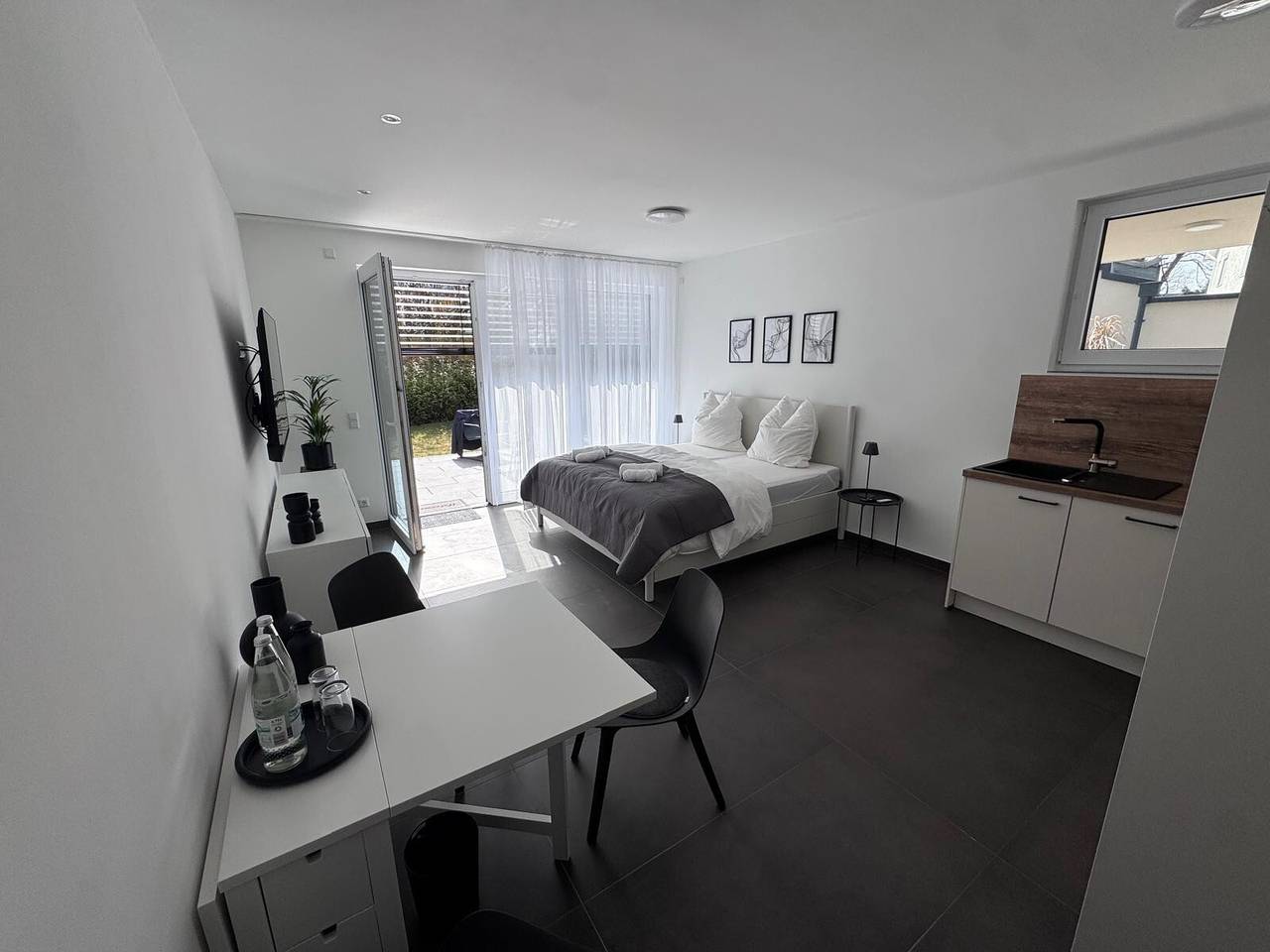 Ganze Wohnung, Apartment 'Aura' mit privater Terrasse, eigenem Garten und Wlan in Mengen, Region Bodensee-Oberschwaben