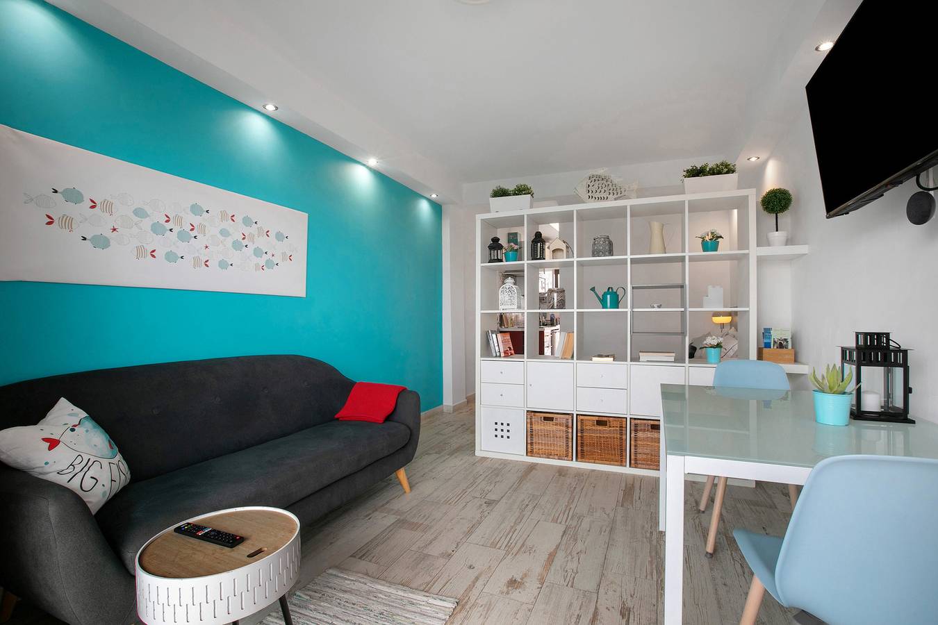 Vacation Home 'Cute Studio In The Sun' with Shared Pool, Balcony and Wi-Fi in Playa Jardin, Puerto de la Cruz