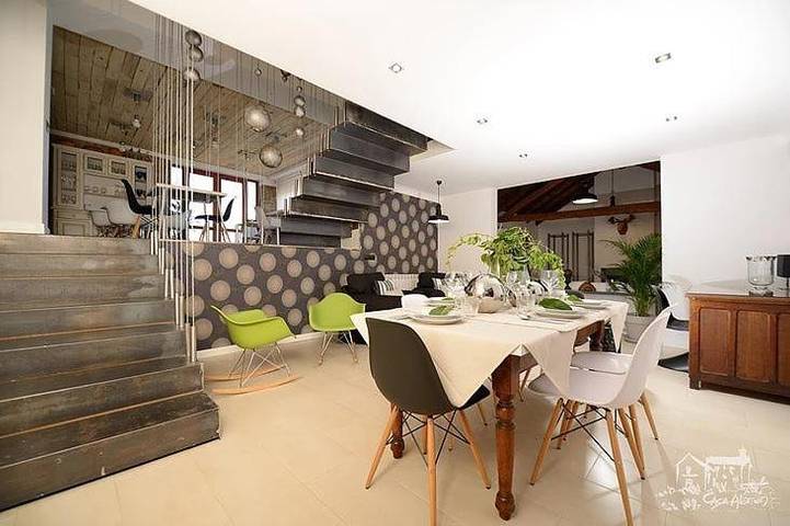 Casa rural con piscina para 2 personas, con Balcón y Terraza además de Jardín y Piscina en Provincia de Huesca - 3