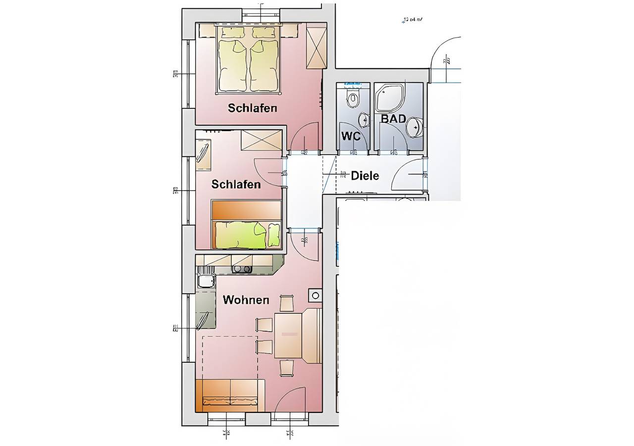 Ganze Wohnung, Apartment 'Stockinger A1' mit Bergblick, Balkon und Wlan in Großarl, Ski Amadé