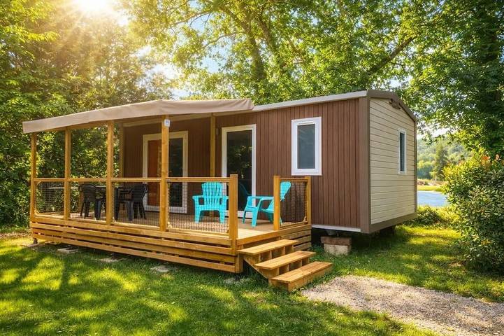 Mobil home pour 4 personnes à Antonne-et-Trigonant - 4