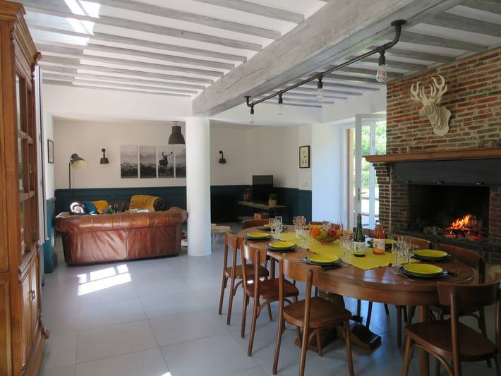 Gîte pour 10 personnes, avec jardin dans Eure-et-Loir - 2