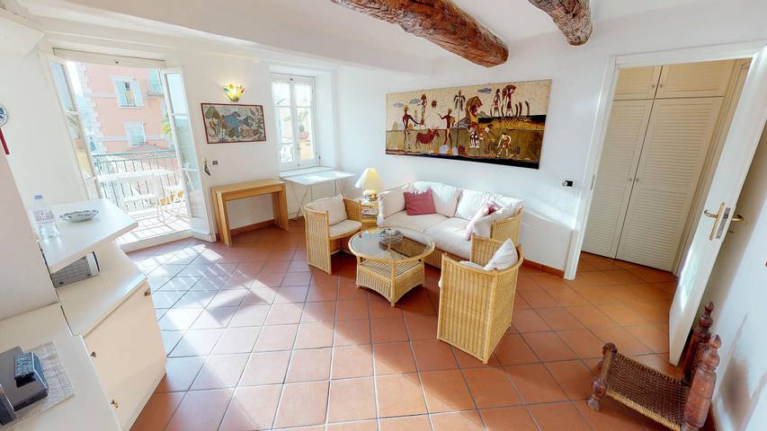 Ferienwohnung für 2 Personen, mit Terrasse und Meerblick, mit Haustier in Menton - 3