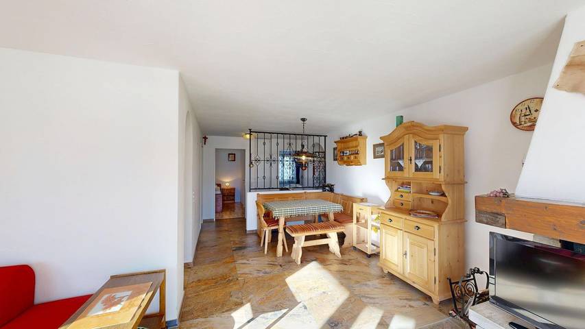 Ferienwohnung für 4 Personen, mit Terrasse in Samedan