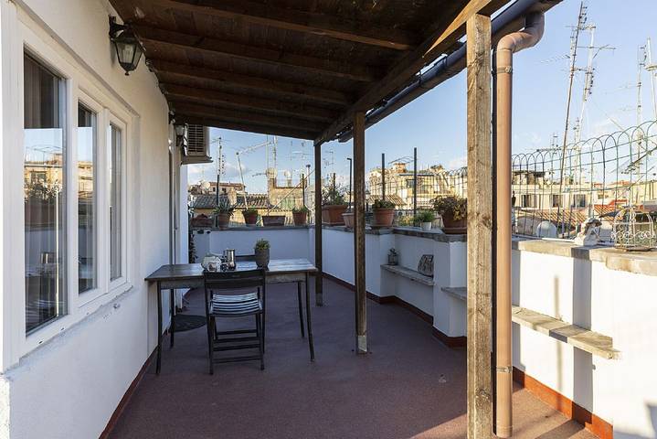 Loft per 3 persone, con Balcone/Terrazza a Roma