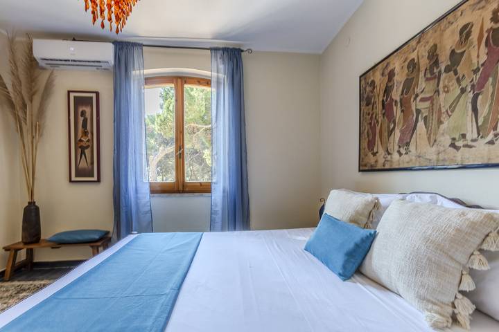 Location de vacances pour 4 personnes, avec terrasse et jardin à Porto Pino - 2