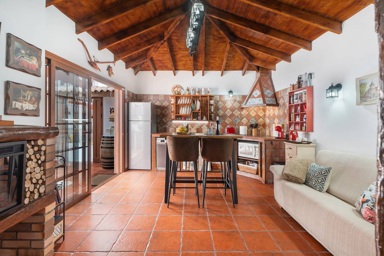 Casa de vacaciones 'La Casita De Conchita' con vistas al mar, Wi-Fi y aire acondicionado in Taucho, Adeje