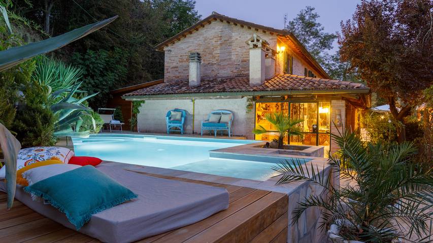 Villa per 8 persone, con Terrazza e Giardino a Pesaro