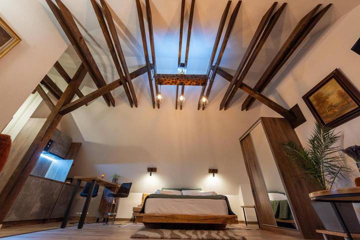 Maison d’hôte pour 2 personnes, avec vue et jardin à Brașov