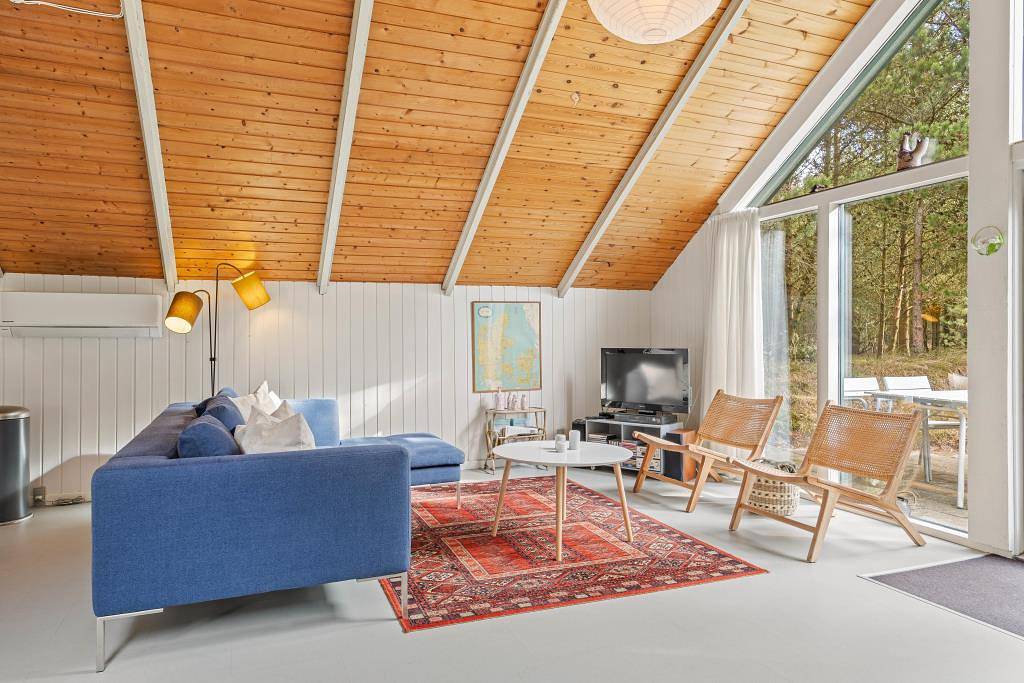 Ferienhaus mit Retrocharme mit Kamin in Houstrup - 1 Hund in Nørre Nebel, Varde