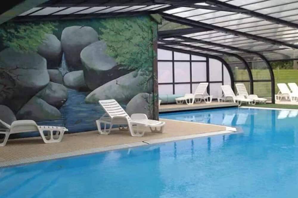 Zecamping 3* piscine chauffée dog friendly mobil-home 24m2 4 pers in Huelgoat, Châteaulin und Umgebung