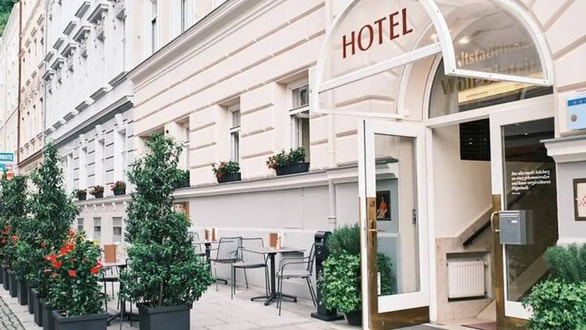 Rom for 2 personer, med sauna og terrasse i Salzburg