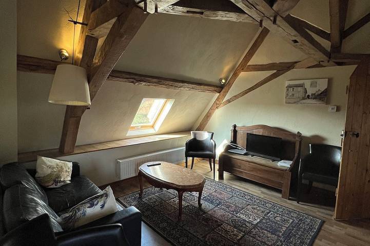 Location de vacances pour 30 personnes, avec jacuzzi et jardin ainsi que sauna et piscine, animaux acceptés à Saint-Priest-des-Champs - 3