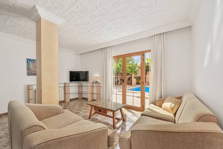 Casa de vacaciones "C'an Crespí" con piscina privada y Wi-Fi in Consell, Interior de Mallorca