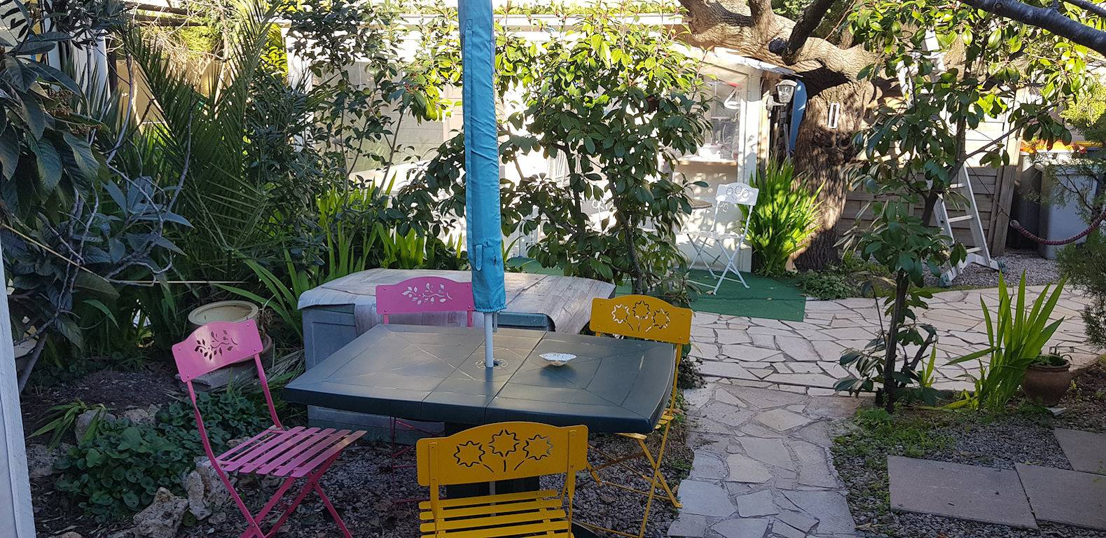 Chambres d'Hôtes Soleil Bleu - Côté Jardin économique in Fréjus Plage, Fréjus