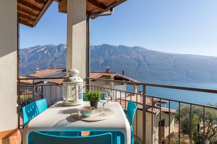 Ferienwohnung für 4 Personen, mit Seeblick und Balkon in Tignale - 4